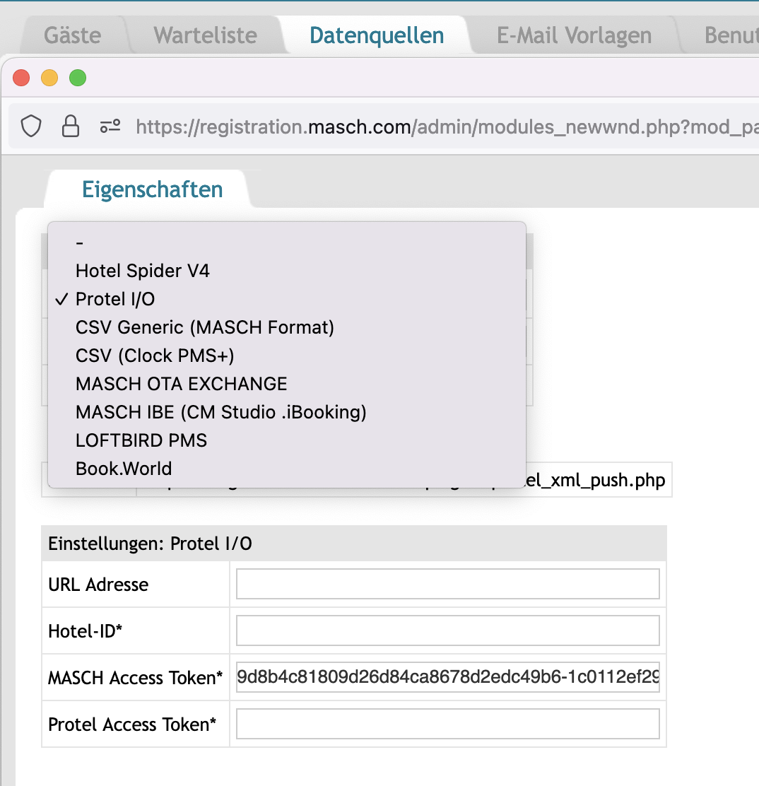 2-way Interface mit PMS und Channel-Manager